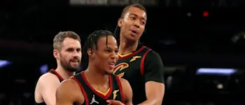 Isaac Okoro, Moses Brown, Kevin Love - Cavaliers
