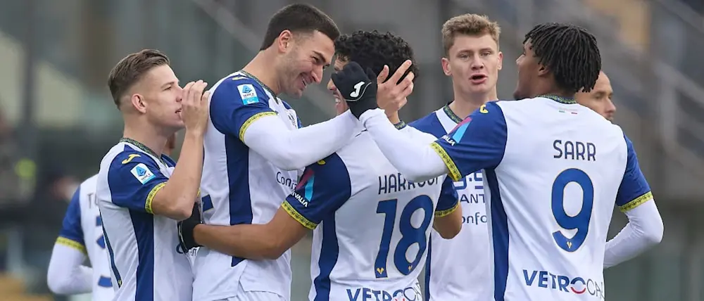 football 2024 italy serie a hellas verona goal celebration