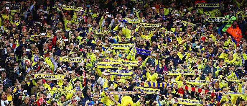 r football villarreal fans