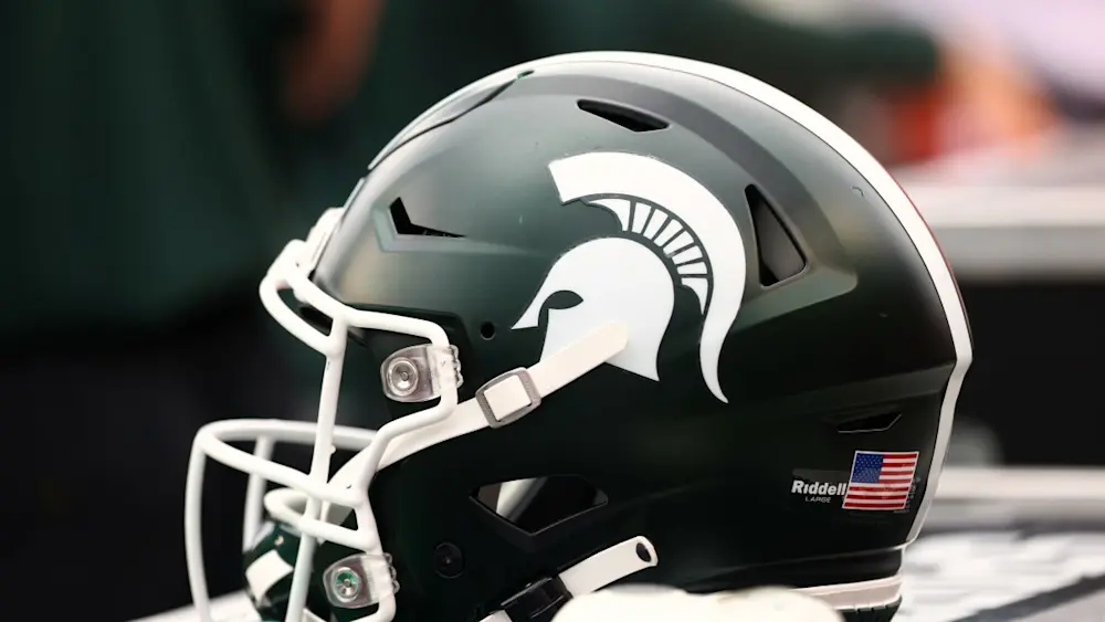 Michigan State Spartans Football Helmet