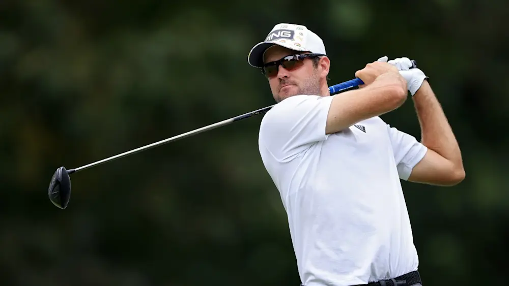 Corey Conners finishing swing