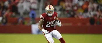 49ers running back Elijah Mitchell
