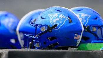 Georgia State Blue Football Helmets