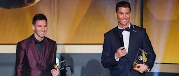 r football cristiano messi ballon dor