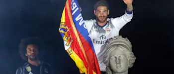 r football real madrid liga celebration