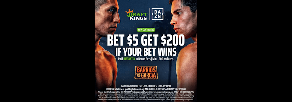 DraftKings Garcia vs Barrios