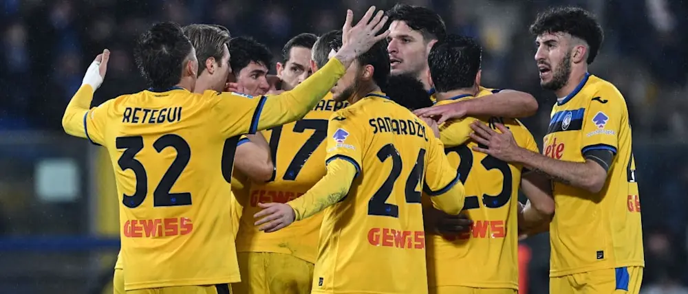 football 2025 italy serie a atalanta away goal celebration