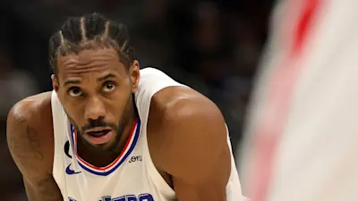 Kawhi Leonard Clippers stare