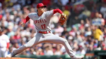 Angels Shohei Ohtani Pitching