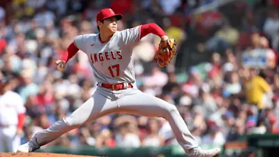 Angels Shohei Ohtani Pitching