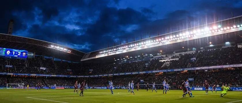r football deportivo stadium