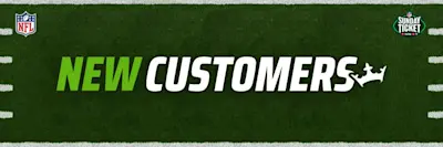 draftkings new customers sunday ticket