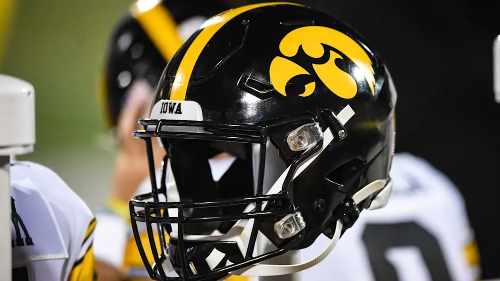 Iowa Football Helmet