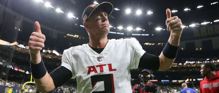 Matt Ryan Falcons Thumbs Up