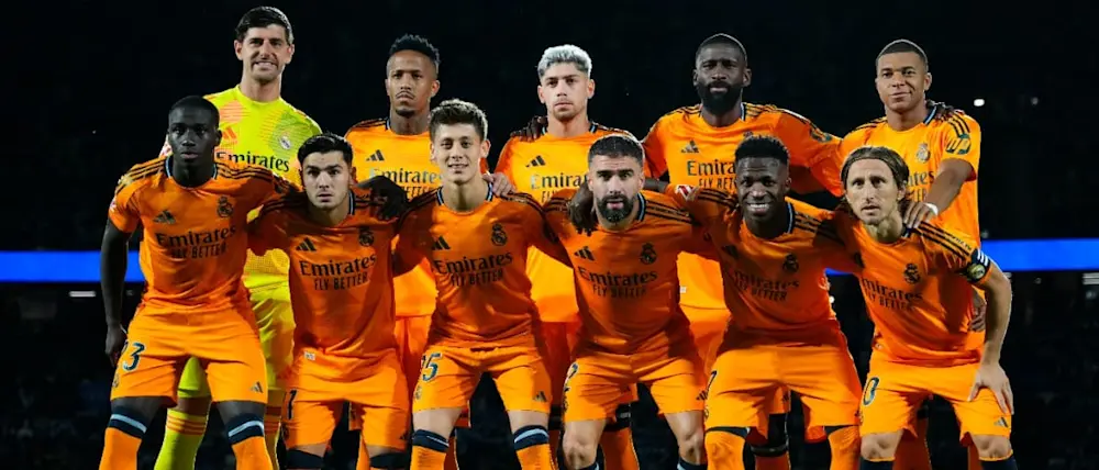 2024 football laliga real madrid away team photo