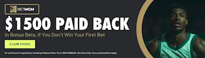 BetMGM $1500 Paid Back in Bonus Bets Offer