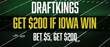 DraftKings Get $200 if Iowa Win