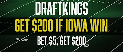DraftKings Get $200 if Iowa Win