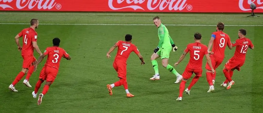 r football worldcup england celebrating new