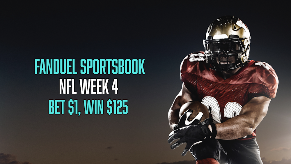 FanDuel Week 4 NFL Bet $1, Win $125