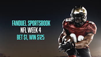 FanDuel Week 4 NFL Bet $1, Win $125