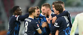 football 2025 germany bundesliga heidenheim goal celebration