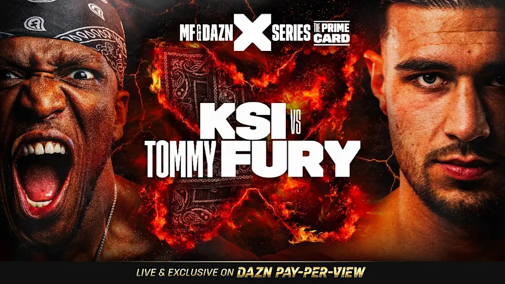 KSI vs Tommy Fury DAZN