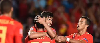 r football qualificazionieuropei spagna celebrations
