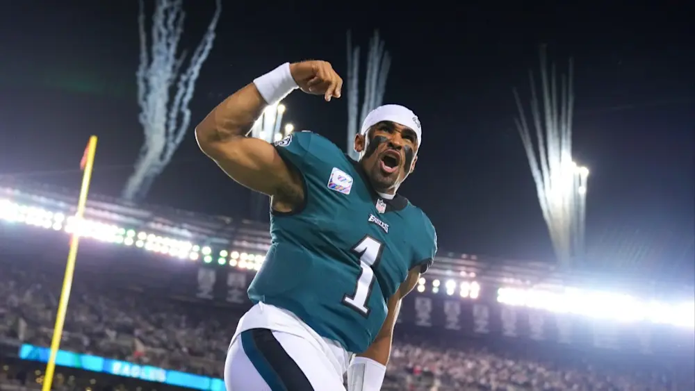 Jalen Hurts Eagles fireworks