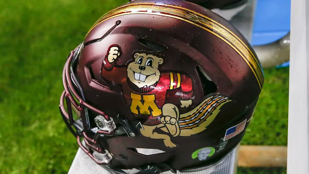 Minnesota Gophers Football Helmet