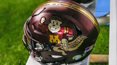 Minnesota Gophers Football Helmet