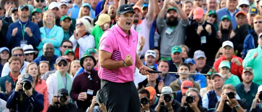 Patrick Reed Masters Celebration