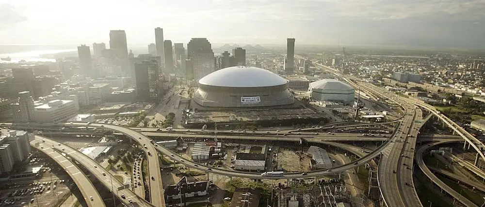 Saints New Orleans Skyline