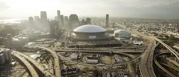 Saints New Orleans Skyline