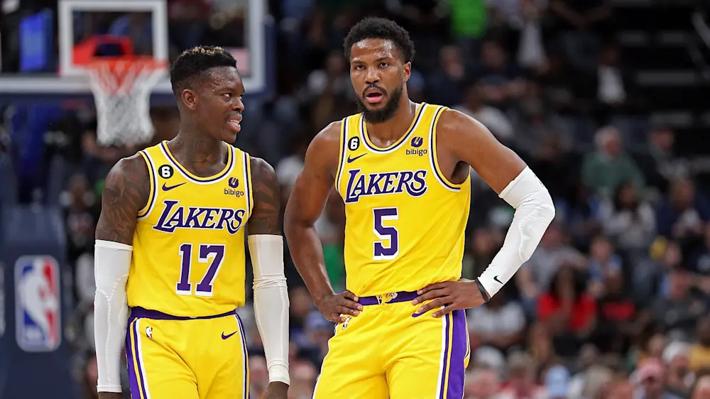 Dennis Schroder & Malik Beasley Lakers