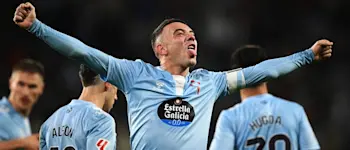 football 2024 spain liga ea sport celta aspas goal celebration