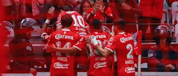 football 2025 mexico ligamx toluca goal celebration