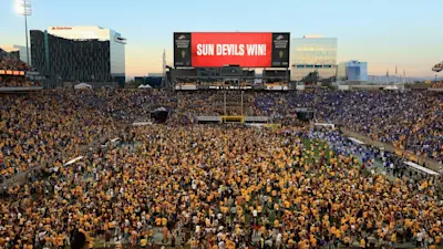 Arizona State Rushes the Field