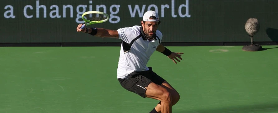 Matteo Berrettini Indian Wells 2026 (Getty)
