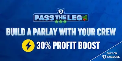 FanDuel Christmas Pass the Leg