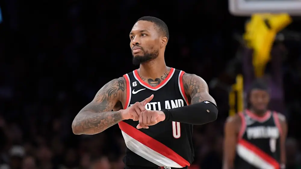 Damian Lillard Blazers "Dame Time"