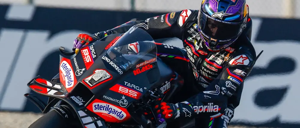 motor motogp 2025 jorge martin aprilia front