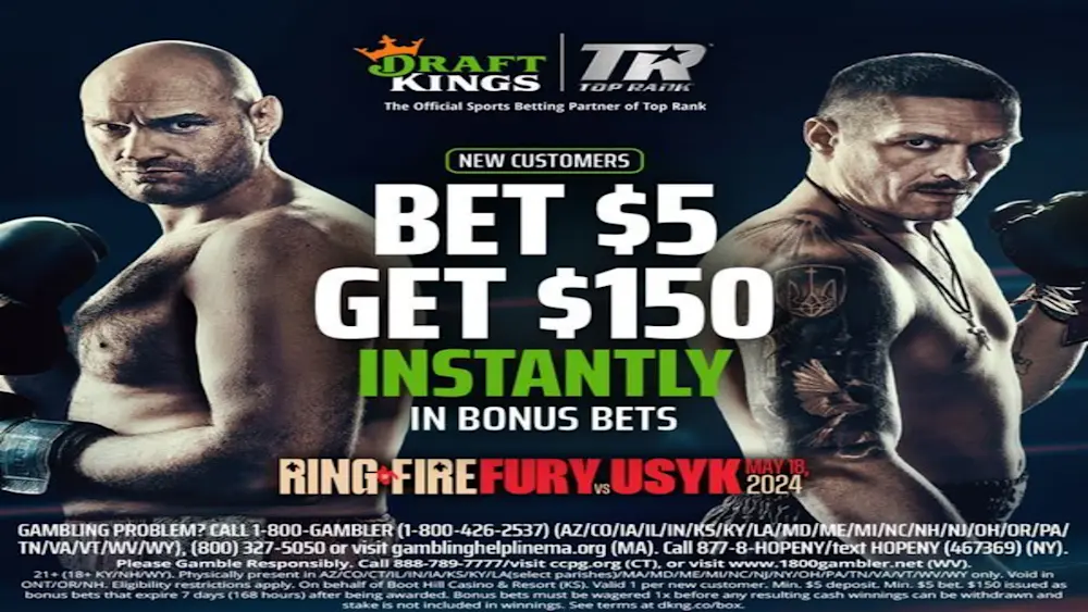 DraftKings Fury vs Usyk