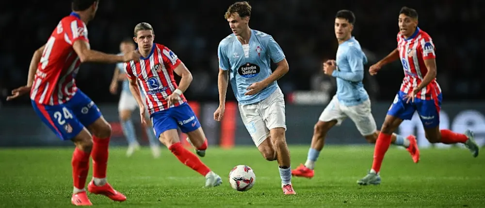 football 2025 spain liga ea sport celta atletico madrid swedberg ball conduction