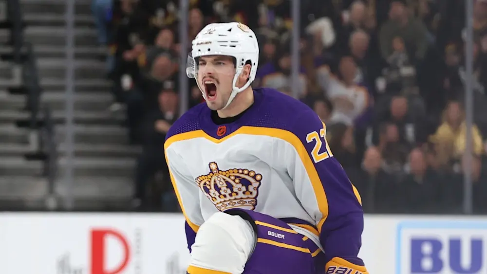 Los Angeles Kings Kevin Fiala Yell
