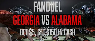FanDuel: Georgia vs Alabama
