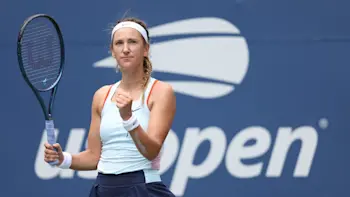 Victoria Azarenka fist pump