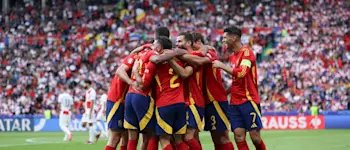 football international euro2024 spain players celebration goal