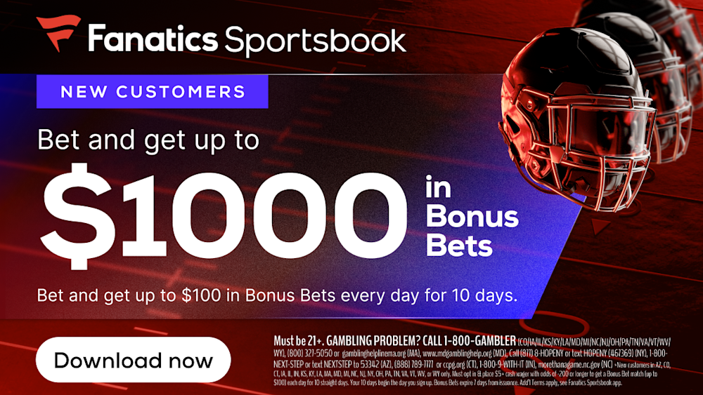 Fanatics Sportsbook $1,000 promo code