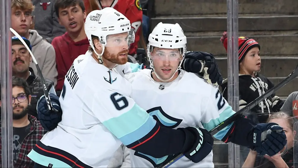 Seattle Kraken Adam Larsson, Vince Dunn